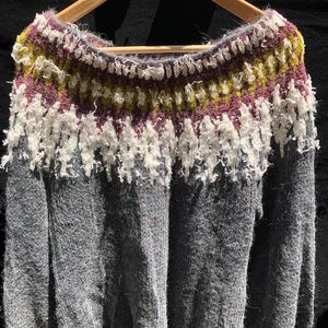 Free People Wide Neck Sweater